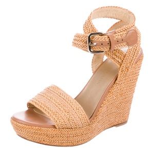 Stuart Weitzman “Rifraffia” Wedges